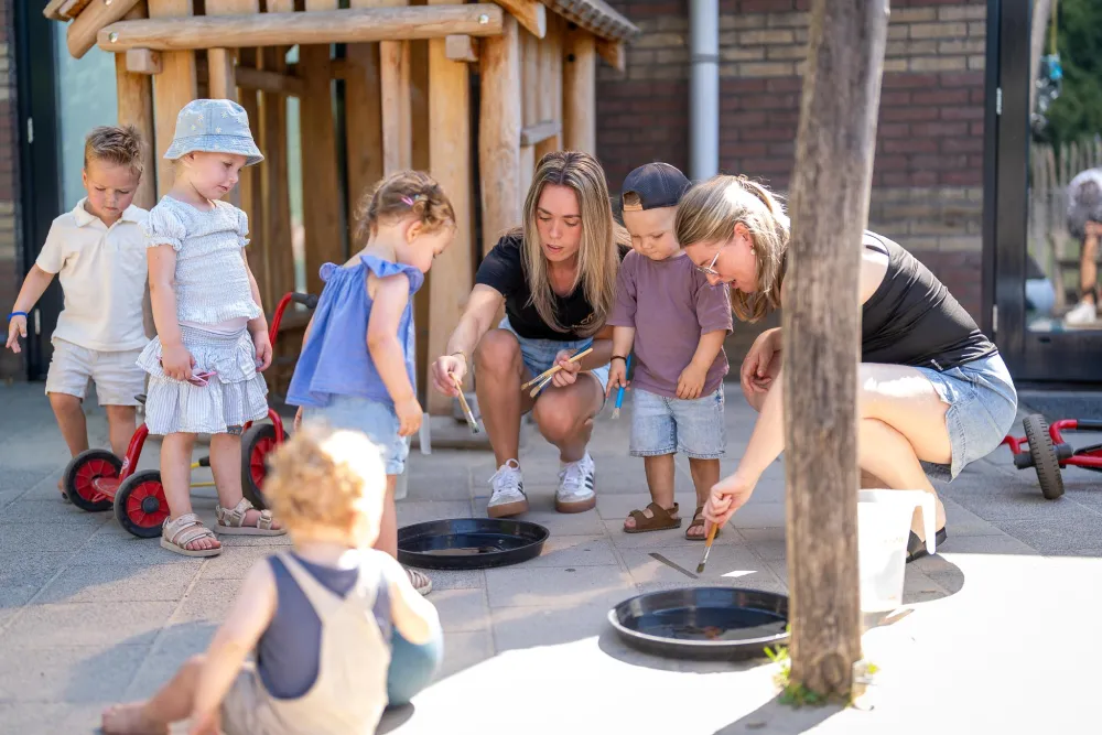 YellowBellies buitenspeelse kinderopvang kinderdagverblijf KDV Oudewater gezonde kinderopvang natuurlijke kinderopvang
