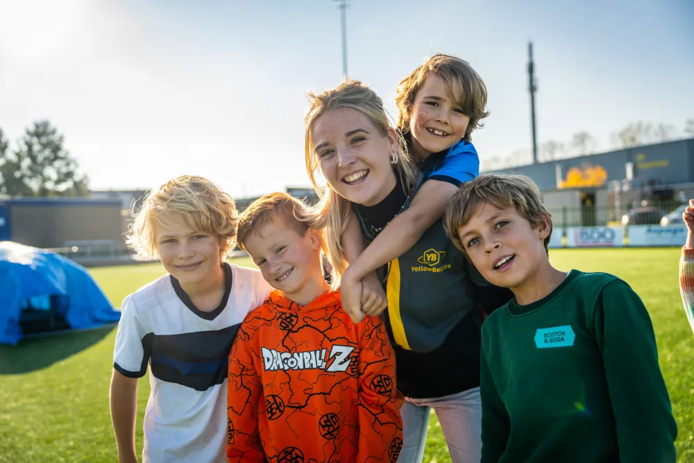 YellowBellies BSO Reeuwijk groepsfoto