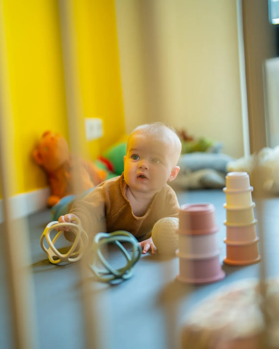 YellowBellies kinderopvang kinderdagverblijf Oudewater grondbox Luca