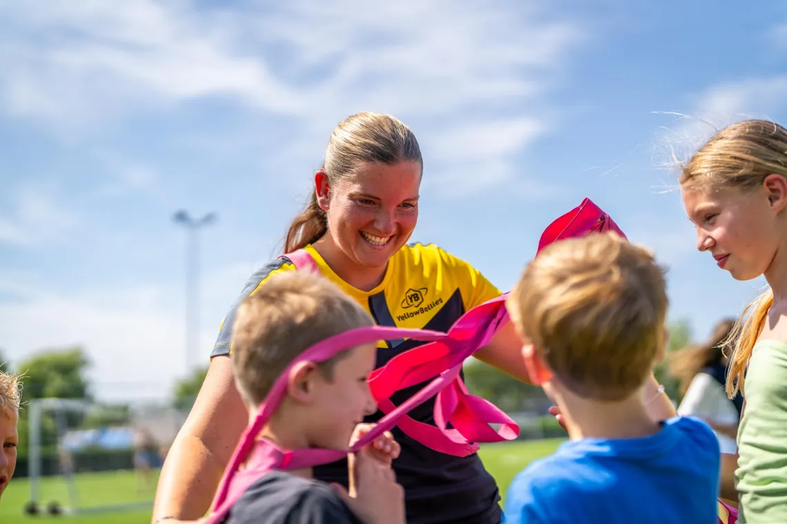 YellowBellies buitenspeelse kinderopvang BSO Montfoort naschoolse opvang Montfoort buitenschoolse opvang Montfoort sport BSO gezonde BSO gezonde kinderopvang Montfoort