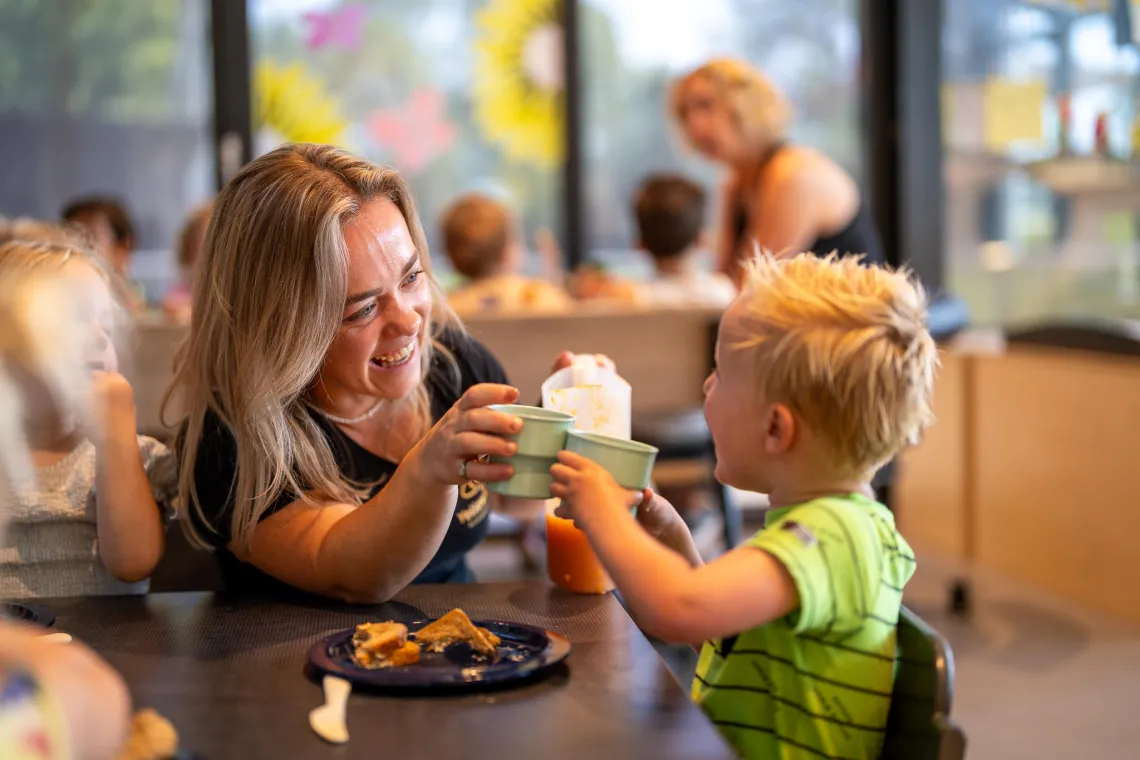 YellowBellies buitenspeelse kinderopvang kinderdagverblijf KDV Oudewater gezonde kinderopvang natuurlijke kinderopvang