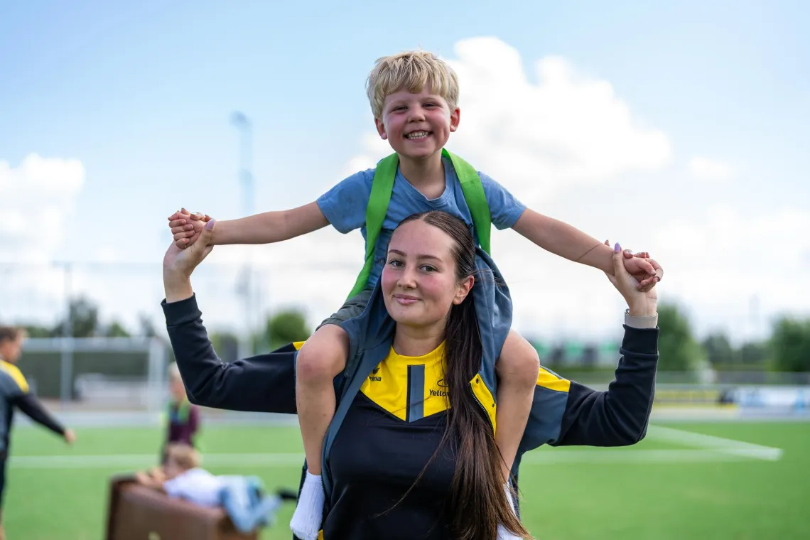 YellowBellies buitenspeelse kinderopvang Haastrecht BSO Haastrecht naschoolse opvang Haastrecht buitenschoolse opvang Haastrecht gezonde BSO Sport BSO