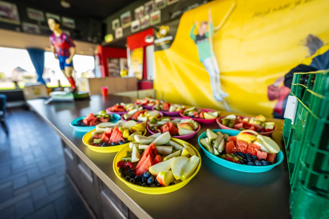 YellowBellies buitenspeelse BSO Reeuwijk fruit