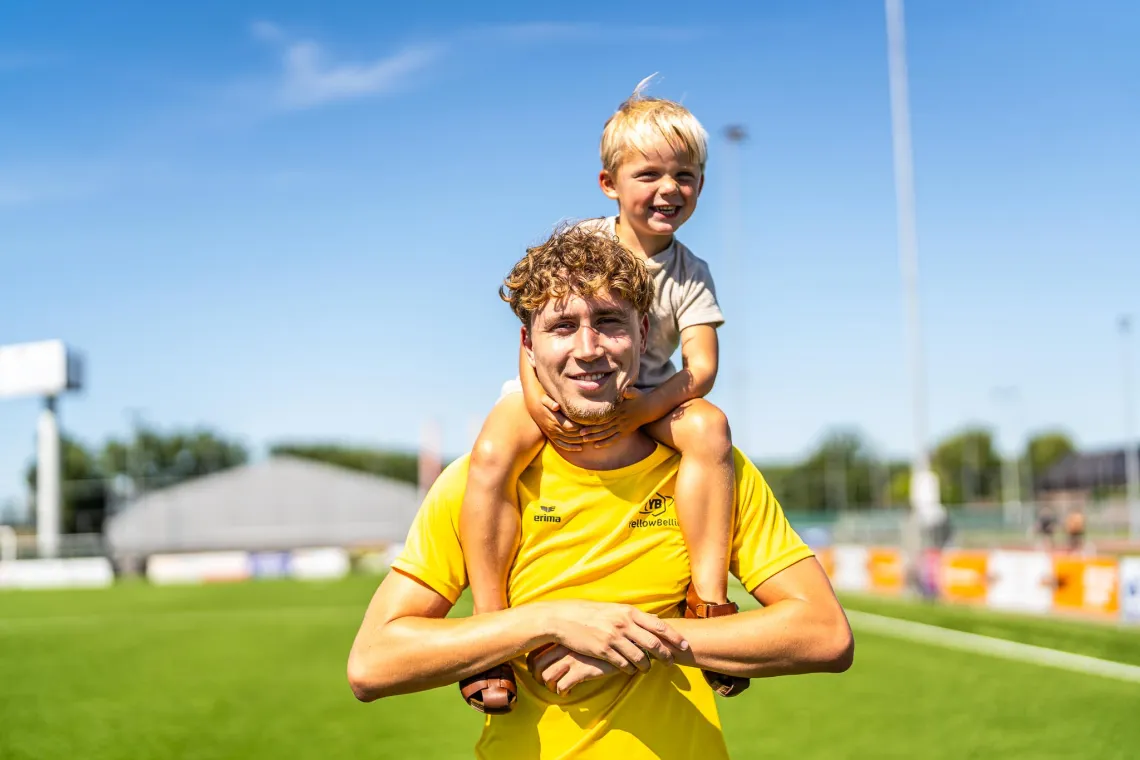 YellowBellies buitenspeelse kinderopvang BSO Reeuwijk buitenschoolse opvang Reeuwijk sport BSO gezonde BSO Reeuwijk