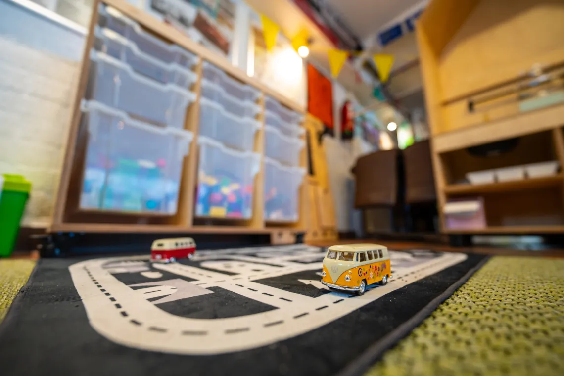 YellowBellies buitenspeelse kinderopvang BSO Linschoten speelhoek