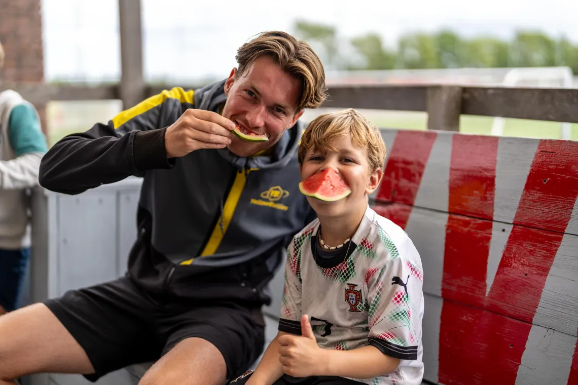 YellowBellies buitenspeelse kinderopvang BSO Linschoten buitenschoolse opvang Linschoten gezonde BSO sport BSO