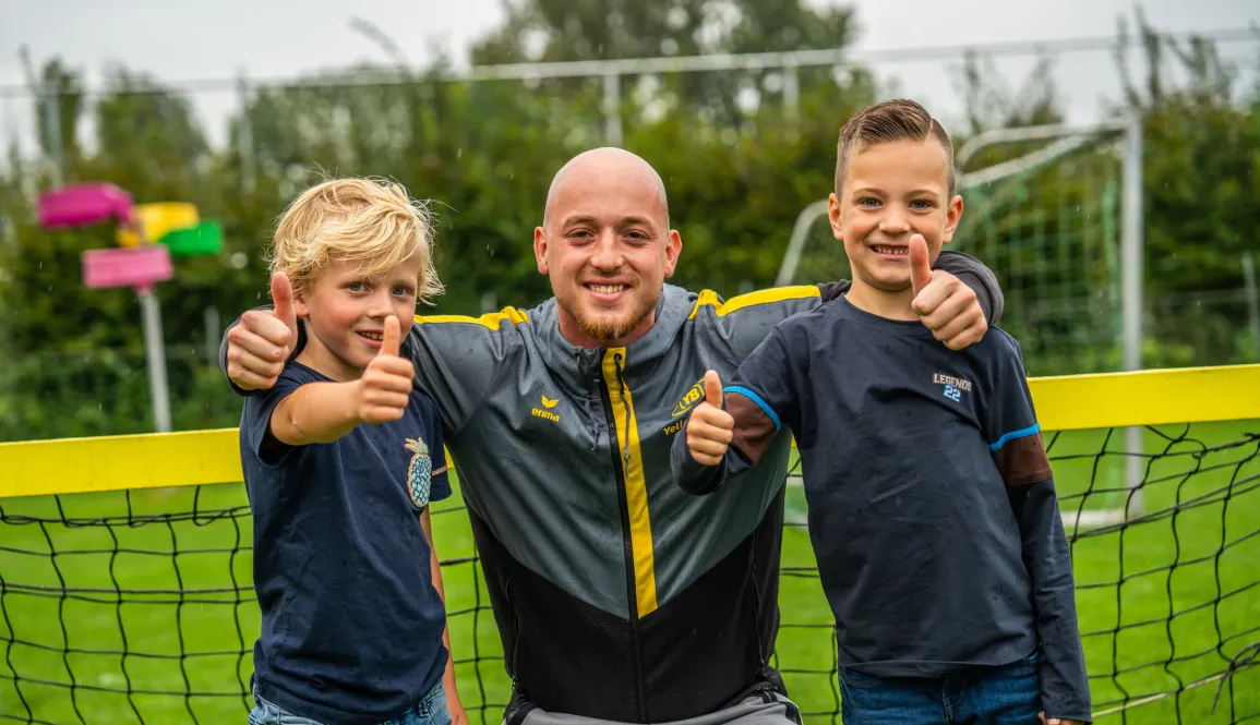 YellowBellies buitenspeelse kinderopvang BSO Woerden West kinderen